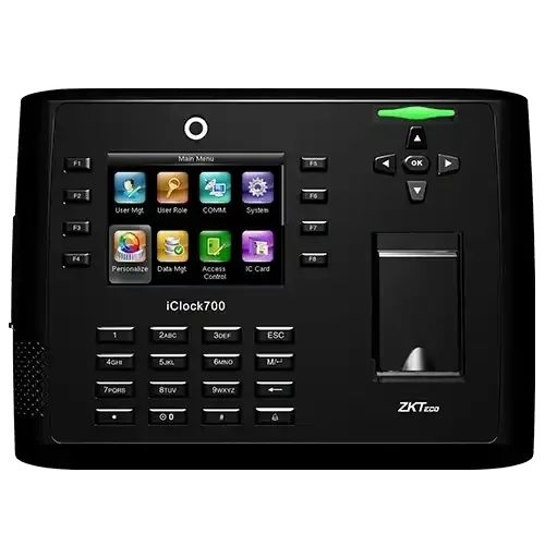 ZKTeco iClock700 Fingerprint Time Attendance and Access Control Terminal
