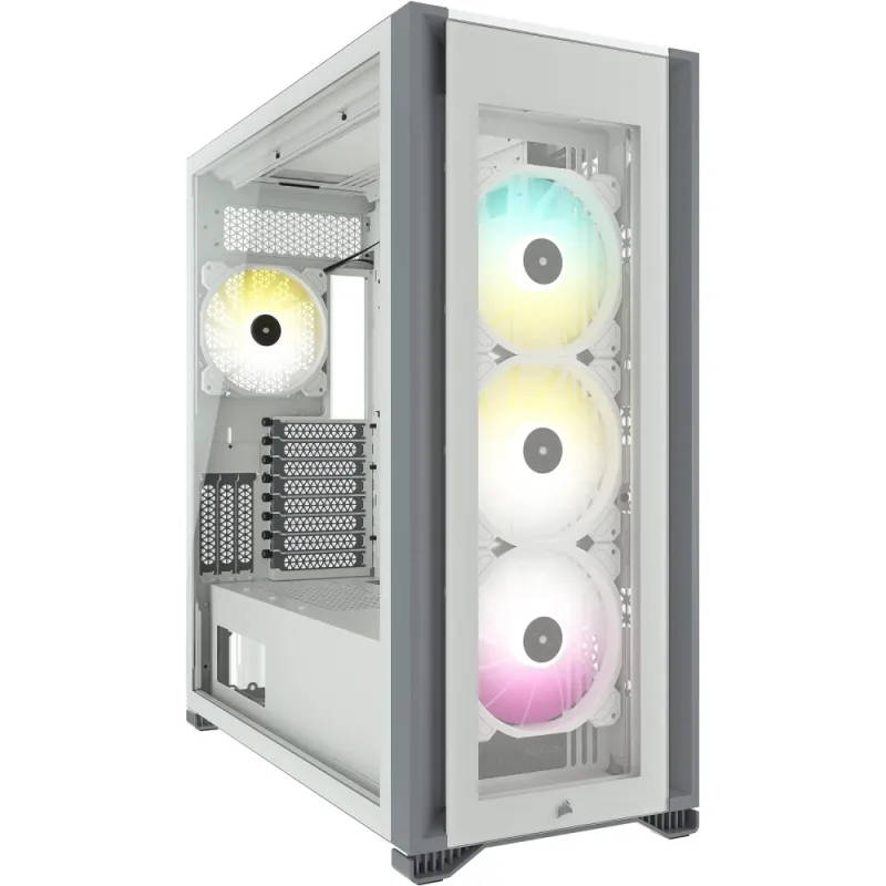 Corsair iCUE 7000X RGB Tempered Glass Full-Tower ATX Casing White