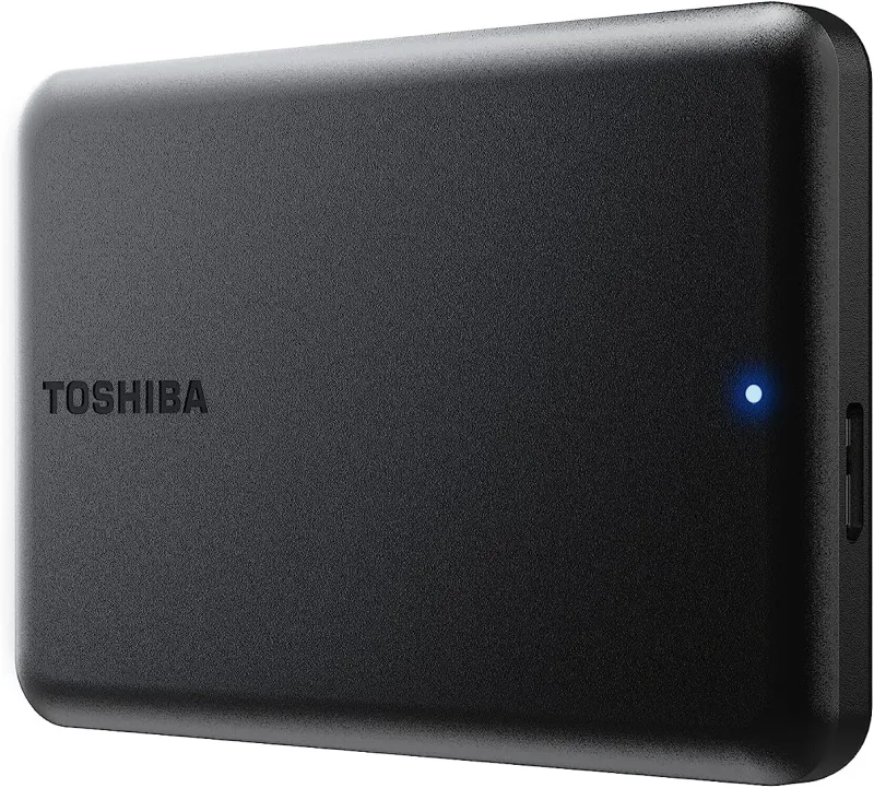 Toshiba Canvio Partner 2TB USB Type-C External Hard Disk Drive