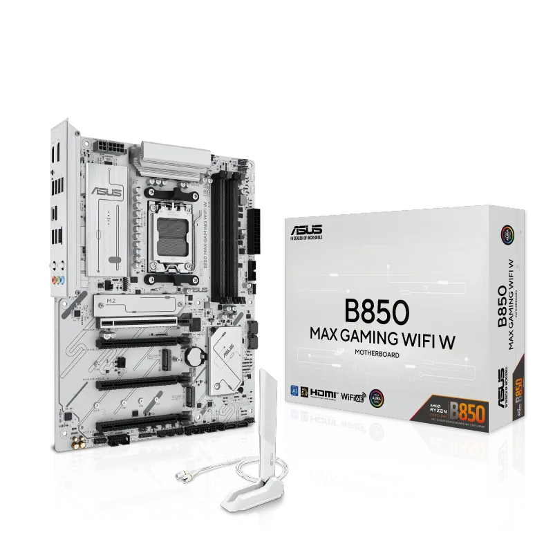 Asus B850 MAX GAMING WIFI W AM5 ATX Motherboard