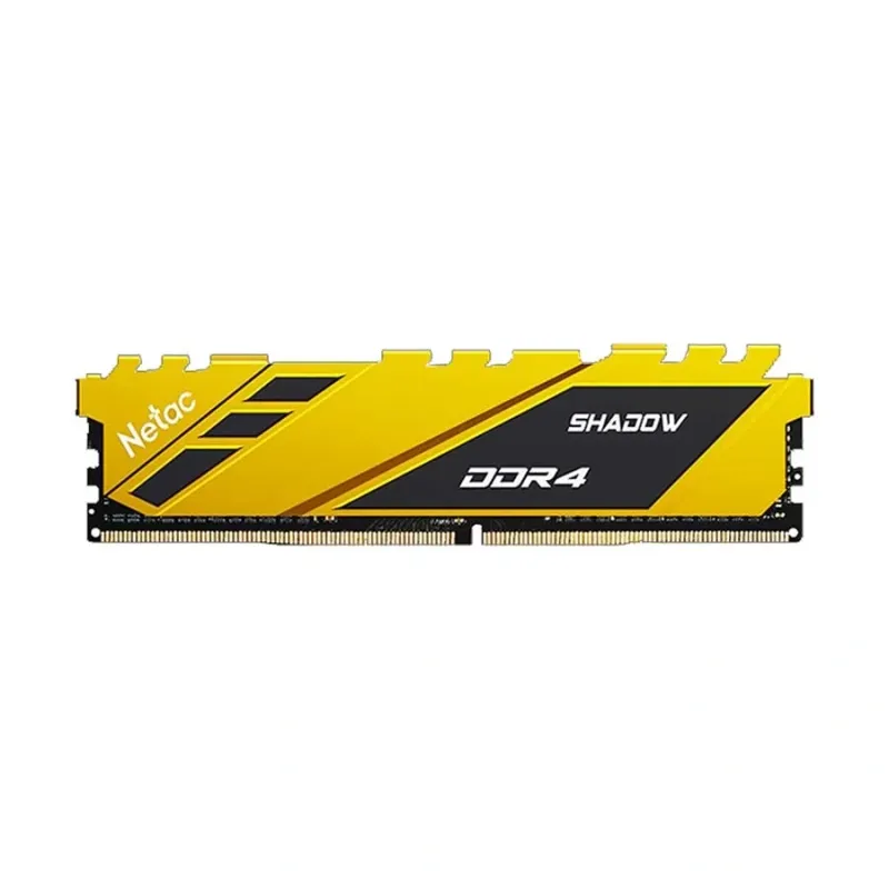 Netac Shadow Yellow 8GB DDR4 3200MHz Desktop RAM