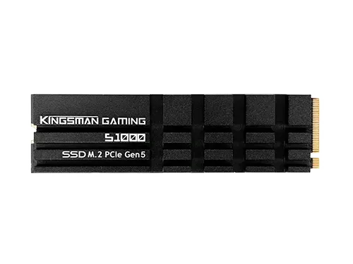 AITC KINGSMAN S1000 2TB M.2 2280 PCIe Gen5x4 NVMe 2.0 SSD With DRAM & Heatshink