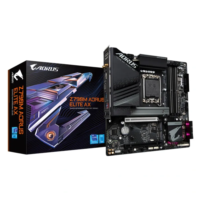 GIGABYTE Z790M AORUS ELITE AX mATX Motherboard