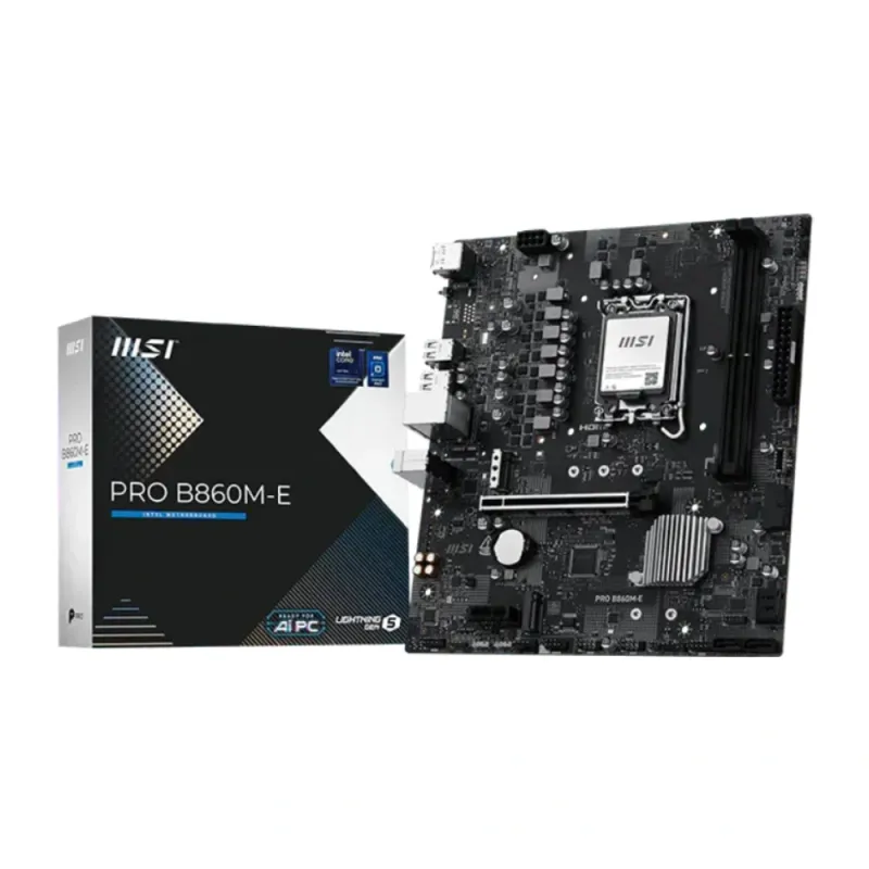 MSI PRO B860M-E LGA 1851 mATX Motherboard