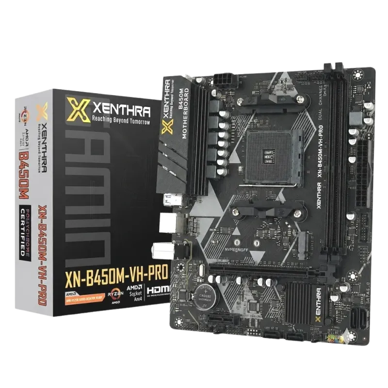 XENTHRA XN-B450M-VH-PRO AMD AM4 mATX Motherboard