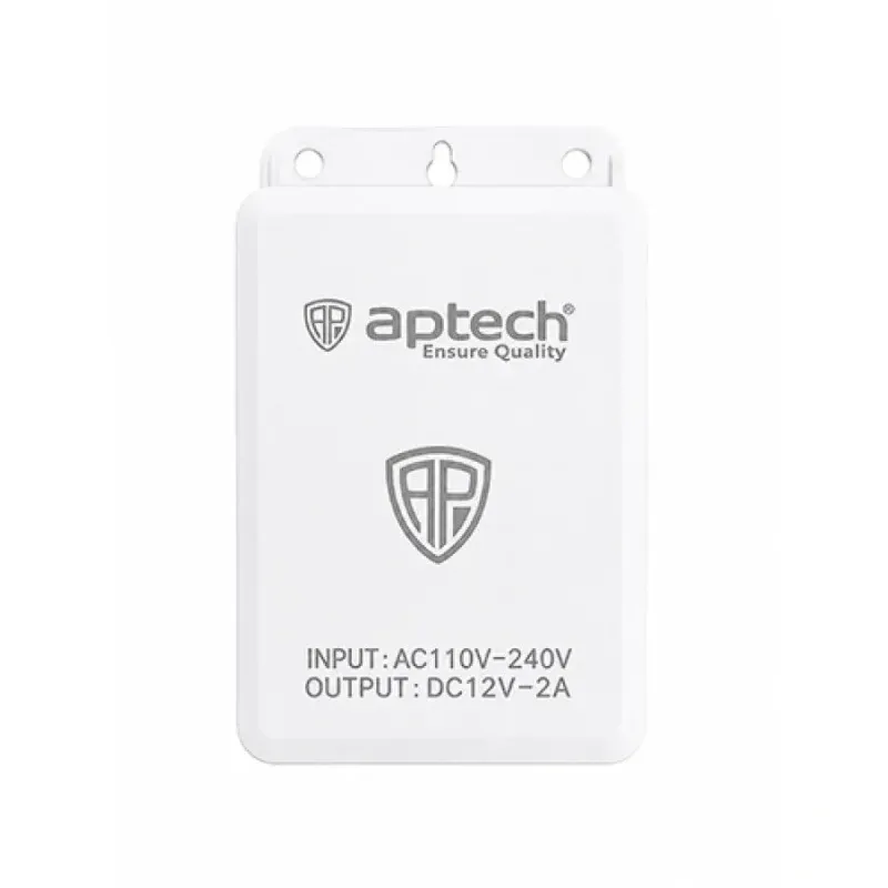 Aptech PA100 Pro 12V 2A CCTV Camera Adapter